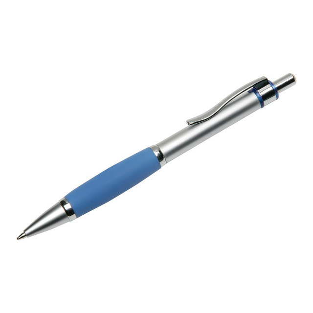 NATIONAL INDUSTRIES FOR THE BLIND 4457230 SKILCRAFT Metalgrip Ballpoint Pens, Medium Point, Blue, Pack Of 12 Pens (AbilityOne)