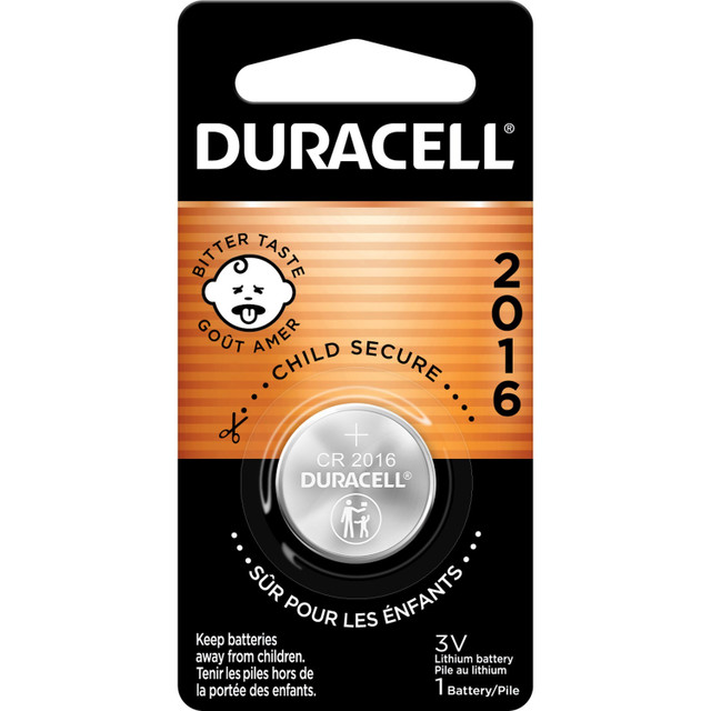 Duracell Inc. Duracell DL2016BCT Duracell 2016 Lithium Coin Batteries