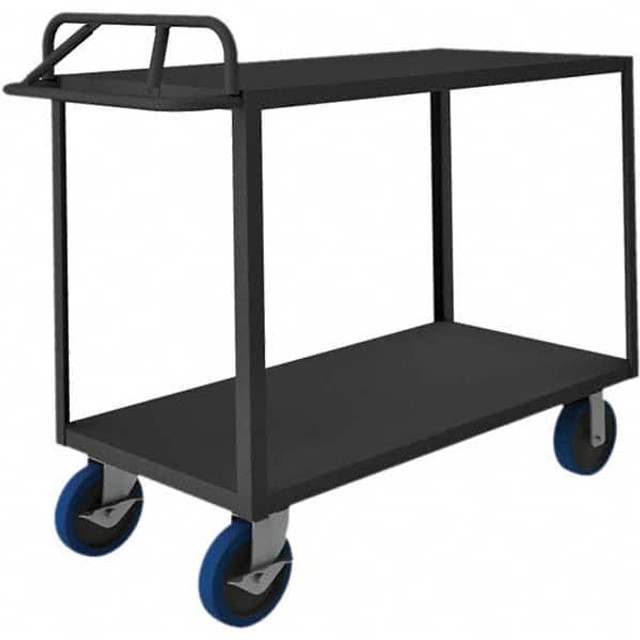 Durham RSCE-2448-2-ALD Mobile Utility Cart: Gray
