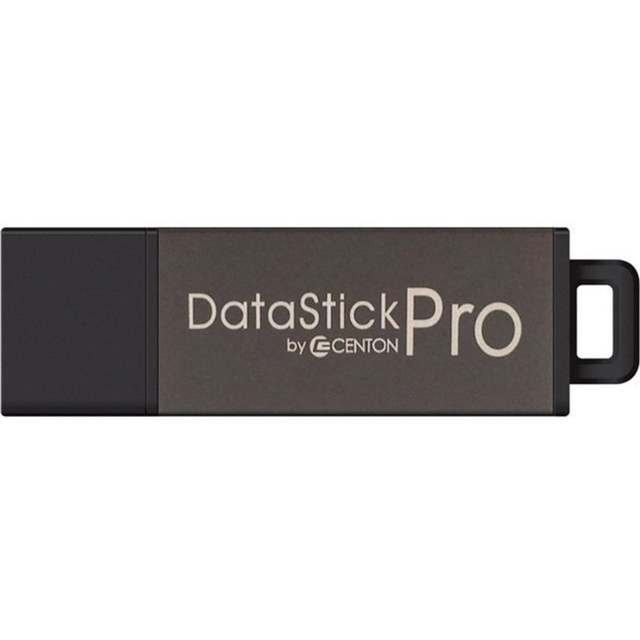 CENTON ELECTRONICS, INC. DSP32GB-001 Centon DataStick Pro USB 2.0 Flash Drive, 32GB, Gray