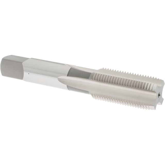 OSG 1135800 Straight Flute Tap: 7/8-14 UNF, 4 Flutes, Plug, 3B Class of Fit, High Speed Steel, Bright/Uncoated