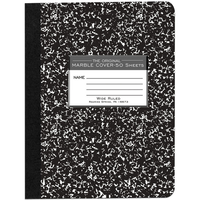 Roaring Spring Paper Products Roaring Spring 77220cs Roaring Spring Marble Comp Book