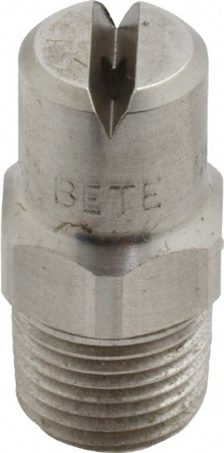 Bete Fog Nozzle 1/8NF1090@5 Stainless Steel Standard Fan Nozzle: 1/8" Pipe, 90 ° Spray Angle