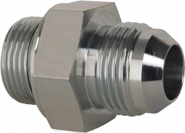 Voss JB 1212 Industrial Pipe Adapter: 1-1/16-12 x 3/4" Male Thread, MJIC x MBSPP