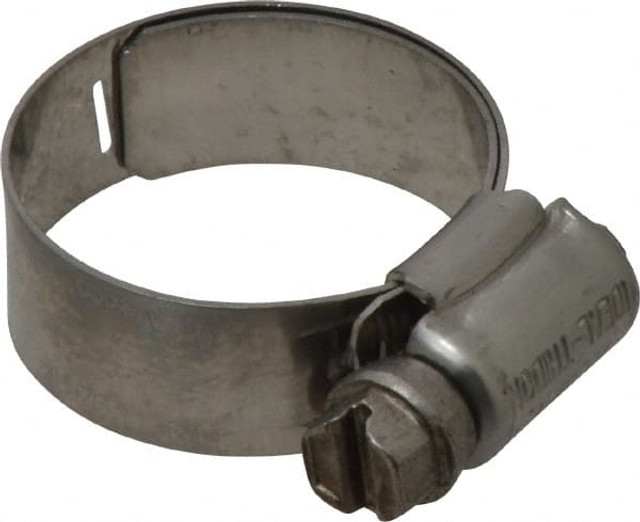 IDEAL TRIDON 6712M51 Worm Gear Clamp: SAE 12, 11/16 to 1-1/4" Dia, Stainless Steel Band