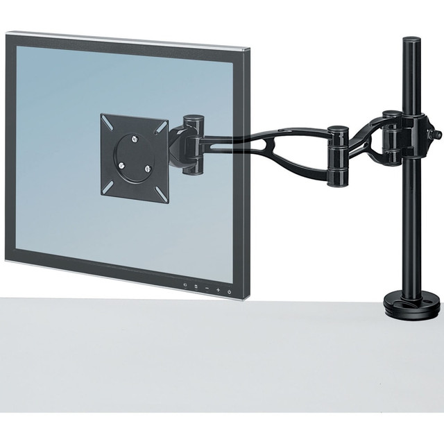 FELLOWES INC. 8041601 Fellowes Adjustable Monitor Arm, Black