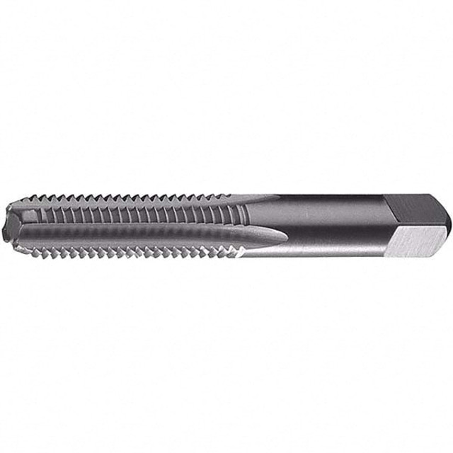 Cle-Force C69519 Straight Flute Tap: M4x0.70 Metric Coarse, 4 Flutes, Bottoming, Carbon Steel, Bright/Uncoated