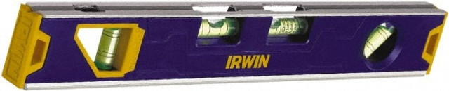 Irwin 1794157 Magnetic 12" Long 4 Vial Torpedo Level