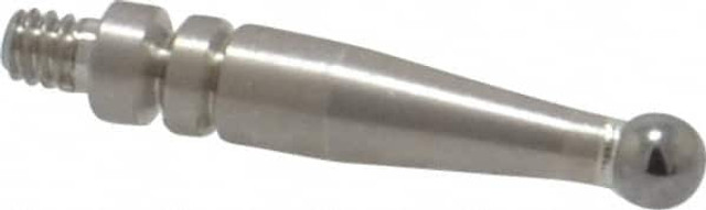 Mitutoyo 136075 Test Indicator Ball Contact Point: 0.0787" Ball Dia, 0.59" Contact Point Length, Carbide