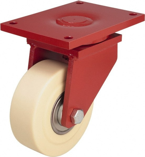 Blickle 301648 Swivel Top Plate Caster: Cast Nylon, 16" Wheel Dia, 4-21/64" Wheel Width, 26,400 lb Capacity