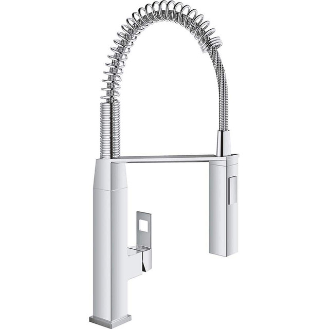 Grohe 31401000 Kitchen & Bar Faucets; Type: Pull Down ; Style: Contemporary; Modern; Transitional ; Mount: Deck ; Design: One Handle ; Handle Type: Lever ; Spout Type: High Arc