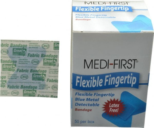 Medique 66050 50 Qty 1 Pack Fingertip Bandage Self-Adhesive Bandage