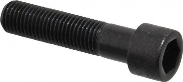 MSC .16C70KCS Socket Cap Screw: M16 x 2, 70 mm Length Under Head, Socket Cap Head, Hex Socket Drive, Alloy Steel, Black Oxide Finish