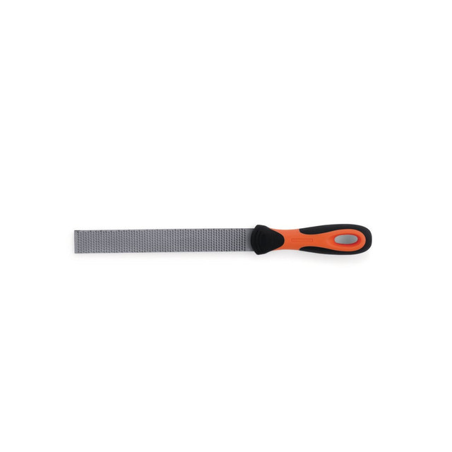 Bahco 6-342-08-2-2 Rasps; Rasp Type: Half Round ; Cut Type: Second Cut ; File Shape: Flat ; Length Of Cut: 104mm ; Overall Length: 8in ; Overall Thickness: 0.31in