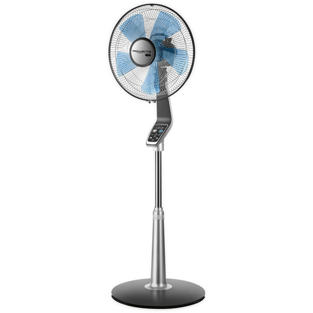 T-FAL/WEAREVER VU5670U2 Rowenta Turbo Silence Extreme 5-Speed Fan, 21-15/16in x 12-1/4in, Black