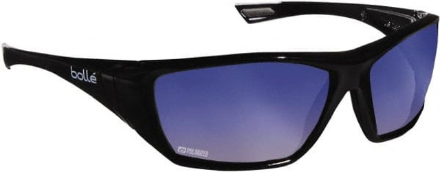 bolle SAFETY 40151 Safety Glass: Anti-Fog & Scratch-Resistant, Polycarbonate, Blue Lenses, Full-Framed