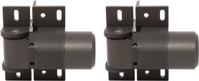 D&D Technologies 8000-2120 Gate Hinge: 5.08" Wide, 5/16" Thick, 14 Mounting Holes