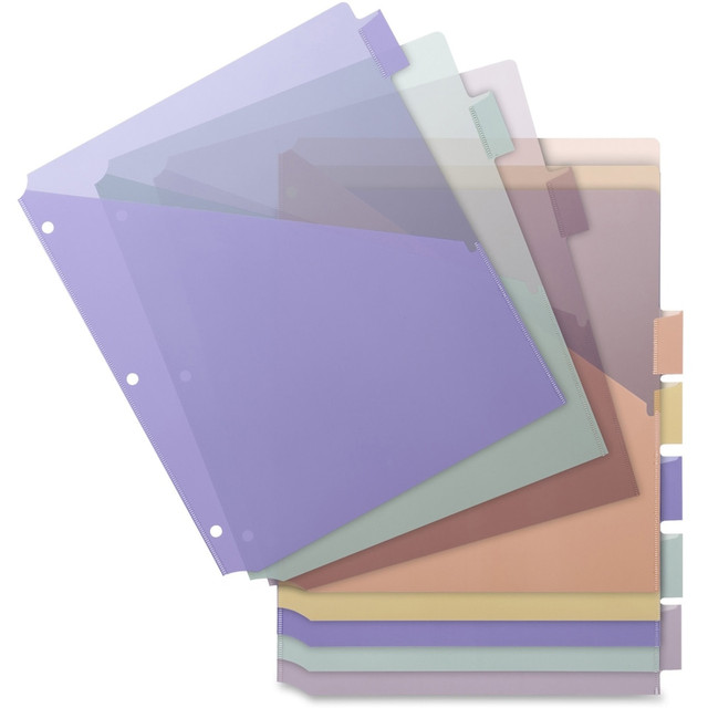 SP RICHARDS 32372 Business Source Pocket Index Dividers - 8 Print-on Tab(s) - 8.5in Divider Width x 11in Divider Length - Letter - Plastic Divider - Multicolor Tab(s) - Insertable - 8 / Set SP RICHARDS 32372 Business Source Pocket Index Dividers - 8 Print-on Tab(s) - 8.5in Divider Width x 11in Divider Length - Letter - Plastic Divider - Multicolor Tab(s) - Insertable - 8 / Set