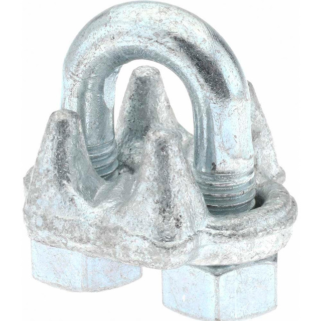 Value Collection BDNA-32677 Wire Rope Clip: 3/8" Rope Dia, Forged Steel