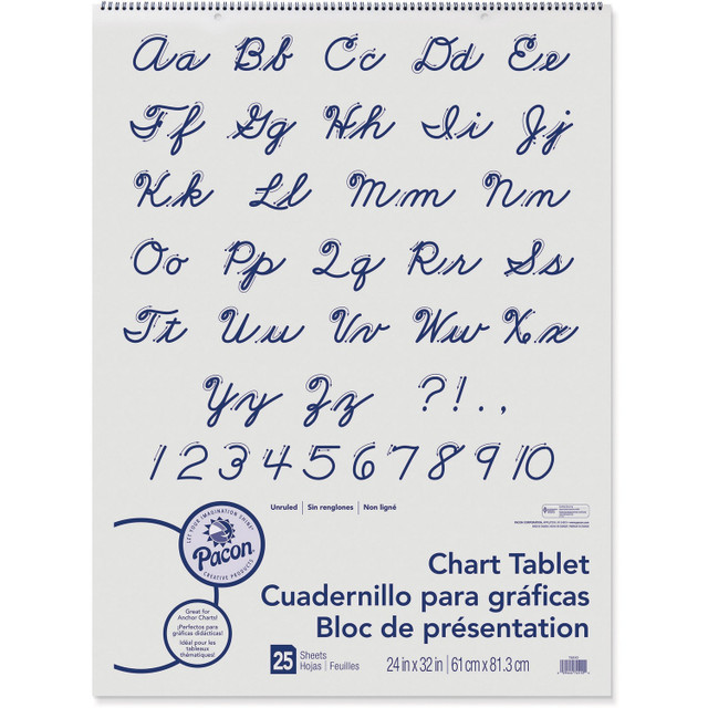 Dixon Ticonderoga Company Dixon 74510 Pacon Unruled Chart Tablet Dixon Ticonderoga Company Dixon 74510 Pacon Unruled Chart Tablet