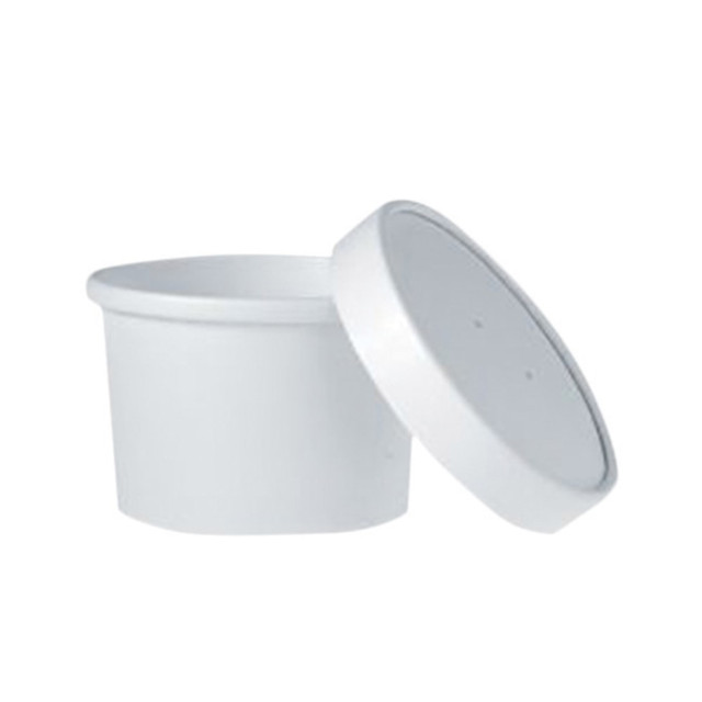 DART CONTAINER CORPORATION SCC KHB8A Dart Flexstyle Double Poly Food Combo Packs, 0.25 Qt, White, Carton Of 25 Packs