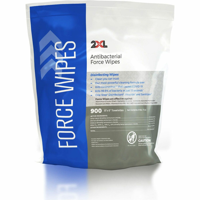 2XL Corporation 2XL L4014CT 2XL Antibacterial Force Wipes Bucket Refill 2XL Corporation 2XL L4014CT 2XL Antibacterial Force Wipes Bucket Refill