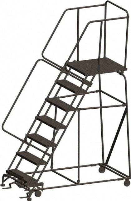 Ballymore 073028PKF Steel Rolling Ladder: 7 Step