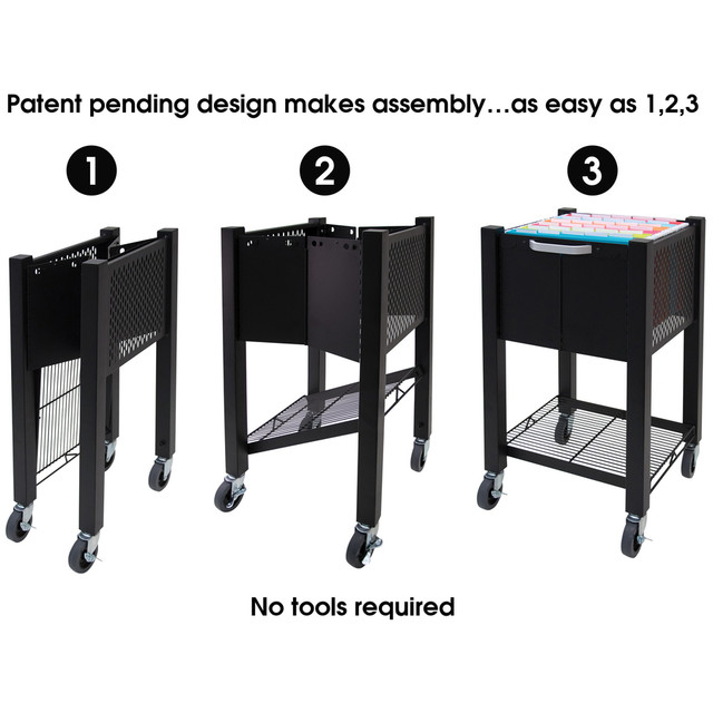 Vertiflex Products Vertiflex VF53000 Vertiflex InstaCart Open Top File Cart Vertiflex Products Vertiflex VF53000 Vertiflex InstaCart Open Top File Cart