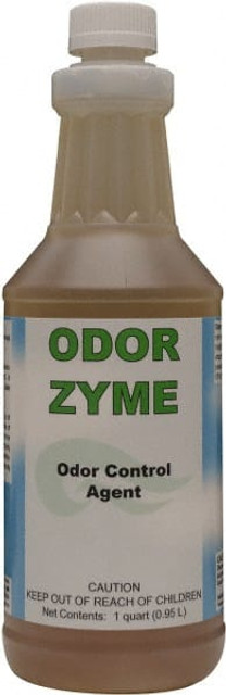 Detco 1216-Q12 Odor Zyme, 32 oz Bottle, Bacteria Odor Neutralizer