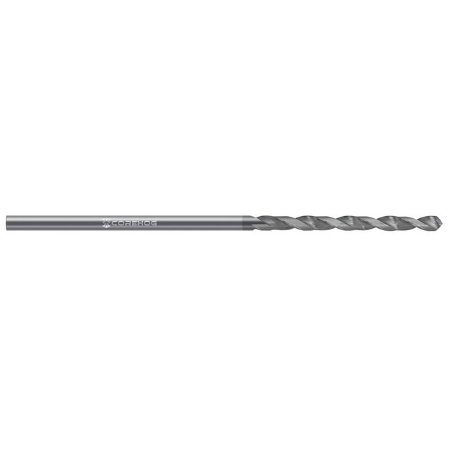 Corehog C26496 Jobber Length Drill Bits; Drill Bit Size (Inch): 3/16 ; Drill Bit Size (Decimal Inch): 0.1875 ; Drill Bit Material: Solid Carbide ; Cutting Direction: Right Hand ; Coating/Finish: CVD Diamond ; Number of Flutes: 2