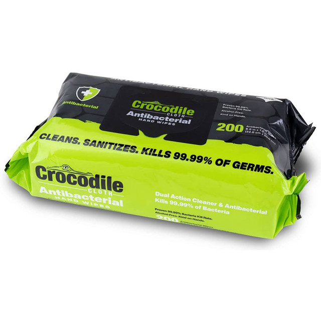 Crocodile Cloth 6102 Disinfecting Wipes: Pre-Moistened & Flat Fold