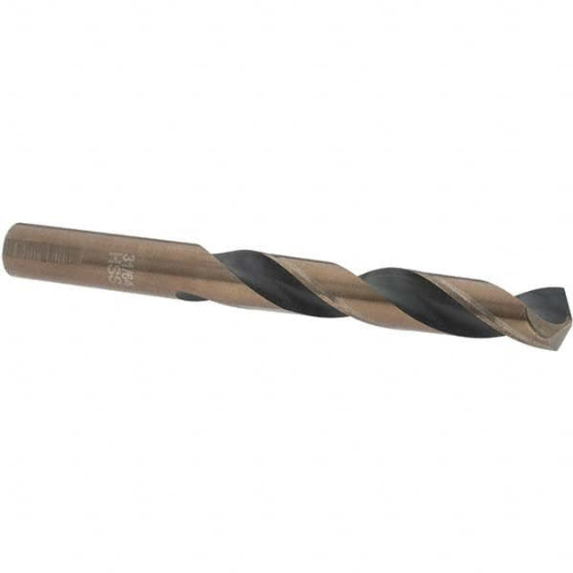 Import BDNA--20927-1 Mechanics Drill Bit: 31/64" Dia, 135 ° Point, High Speed Steel, Weldon Shank, Split Point