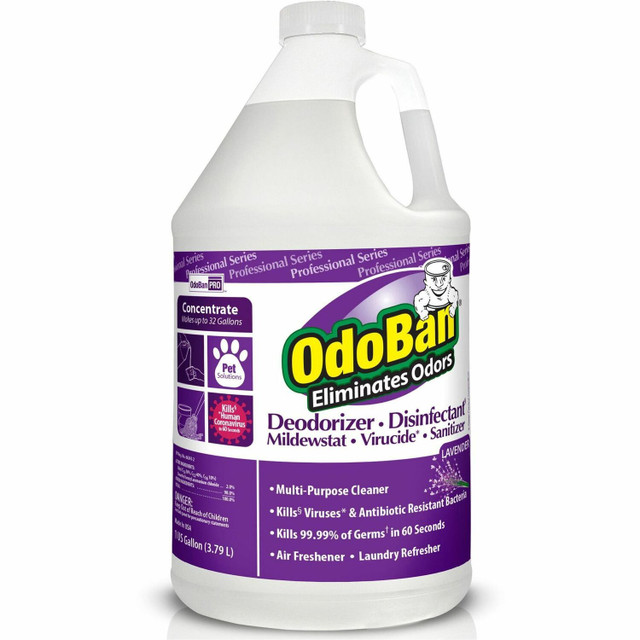 Clean Control Corporation OdoBan 911162G4CT OdoBan Deodorizer Disinfectant Cleaner Concentrate