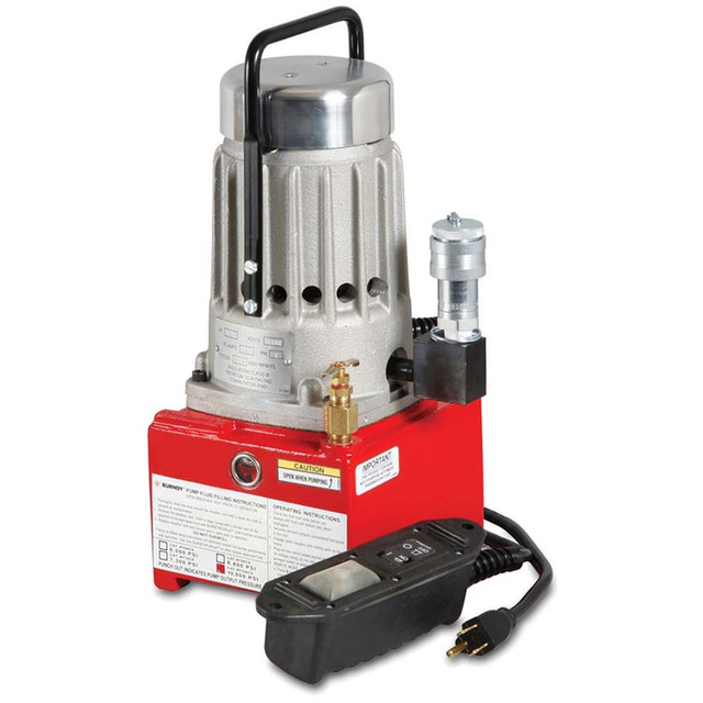 Burndy Y10AC9 Electric Hydraulic Pump: 10,000 psi