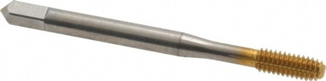 Balax 11630-01T Thread Forming Tap: #8-32 UNC, Bottoming, High Speed Steel, TiN Coated