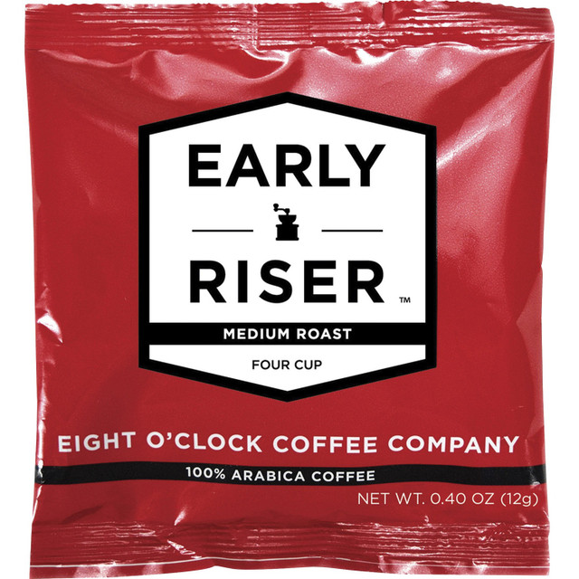 RDI-USA INC EIGHT O'CLOCK CCFEOC4R100 EIGHT O'CLOCK Pouch Early Riser Coffee