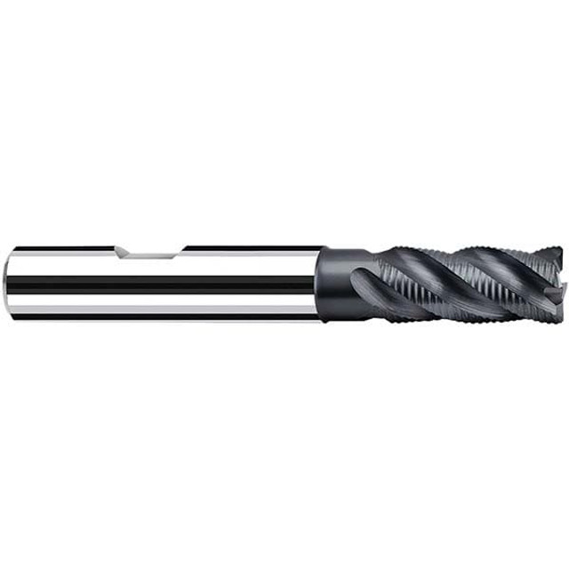 Fraisa P15336450 Square End Mill: 10.00 mm Dia, 22.00 mm LOC, 4 Flute, Solid Carbide