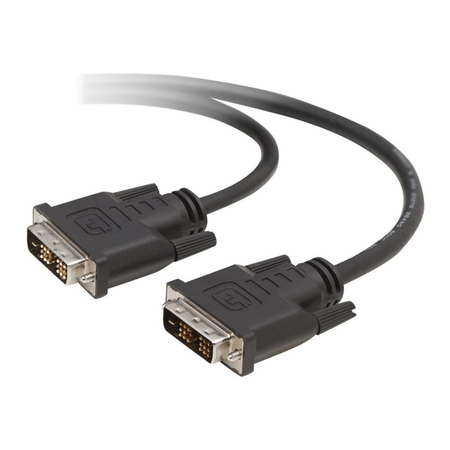 BELKIN, INC. F2E7171-03-TAA Belkin DVI-D DUAL LINK CABLE * DVI-D(M-DL)/(M-DL); 3ft - 2.95 ft DisplayPort/DVI Video Cable for Video Device - First End: 1 x DVI-D (Dual-Link) Male Digital Video - Second End: 1 x DVI-D (Dual-Link) Male Digital Video - S BELKIN, INC. F2E7171-03-TAA Belkin DVI-D DUAL LINK CABLE * DVI-D(M-DL)/(M-DL); 3ft - 2.95 ft DisplayPort/DVI Video Cable for Video Device - First End: 1 x DVI-D (Dual-Link) Male Digital Video - Second End: 1 x DVI-D (Dual-Link) Male Digital Video - S