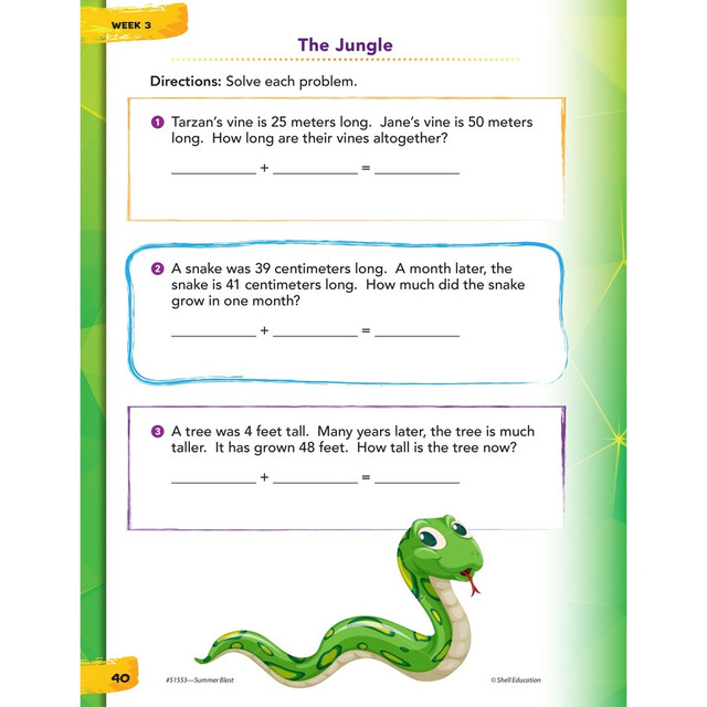 Shell Education 51553 Shell Education Summer Blast Student Workbook Printed Book by Wendy Conklin Shell Education 51553 Shell Education Summer Blast Student Workbook Printed Book by Wendy Conklin