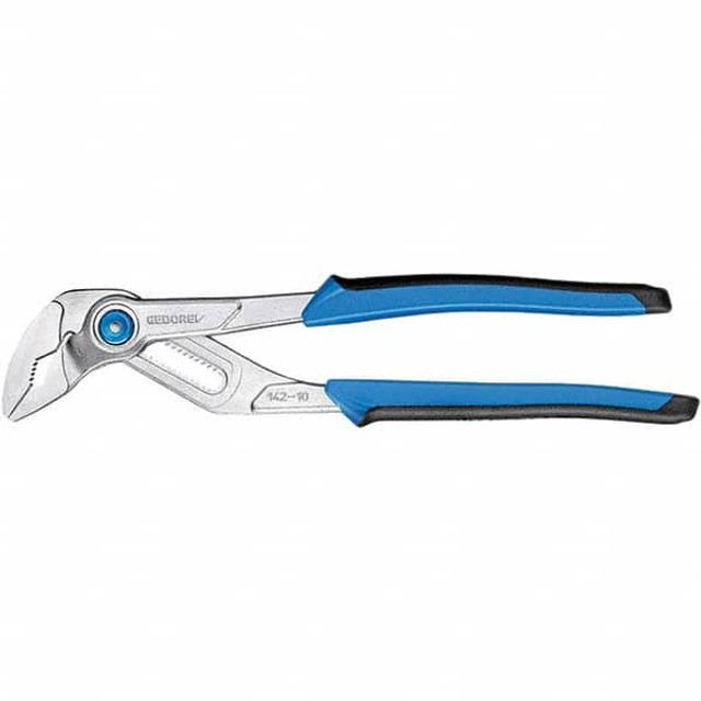 Gedore 6416340 Tongue & Groove Plier: 1-1/2" Cutting Capacity, Smooth Jaw