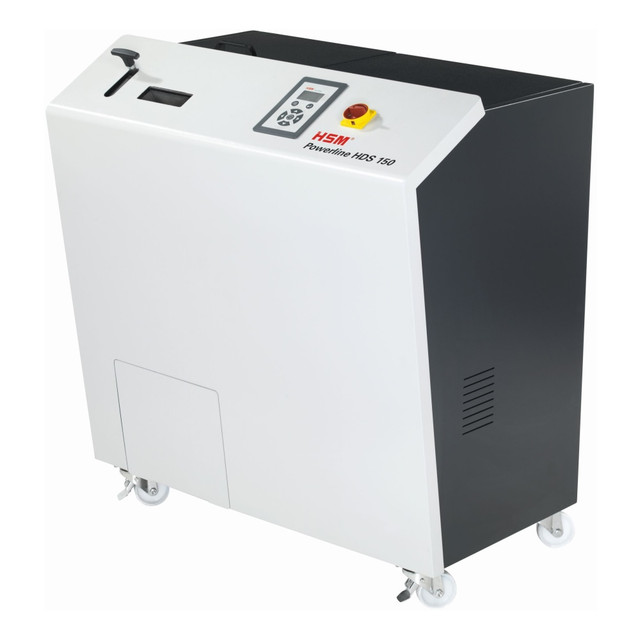 HSM OF AMERICA LLC HSM1772-2 HSM Powerline HDS 150 Hard Drive Shredder And Mixed Media Destroyer, HSM1772-2