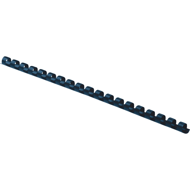 FELLOWES INC. 52506 Fellowes 19-Ring Plastic Comb Binding, 0.3in x 10.8in x 0.3in, Navy, Pack Of 100