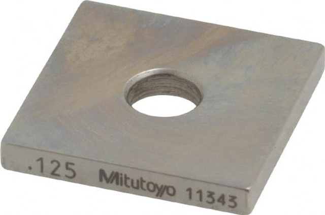 Mitutoyo 614165-531 0.125" Square Steel Gage Block