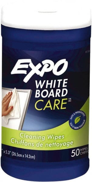 Expo 81850 Pack of (50), Dry Erase Surface Cleaners