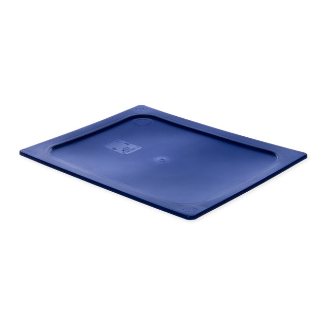 CARLISLE SANITARY MAINTENANCE PRODUCTS 10232B60 Carlisle Smart Lids, 1/2-Size, 1/2inH x 12 3/4inW x 10 3/8inD, Dark Blue, Pack Of 6 CARLISLE SANITARY MAINTENANCE PRODUCTS 10232B60 Carlisle Smart Lids, 1/2-Size, 1/2inH x 12 3/4inW x 10 3/8inD, Dark Blue, Pack Of 6