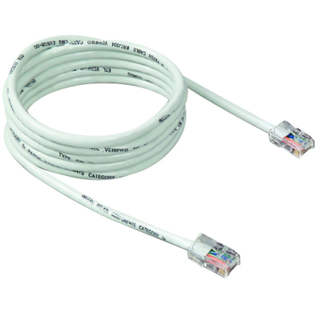 BELKIN, INC. A3L791-06IN-WHT Belkin Cat.5e Patch Cable - RJ-45 Male Network - RJ-45 Male Network - 6in - White BELKIN, INC. A3L791-06IN-WHT Belkin Cat.5e Patch Cable - RJ-45 Male Network - RJ-45 Male Network - 6in - White