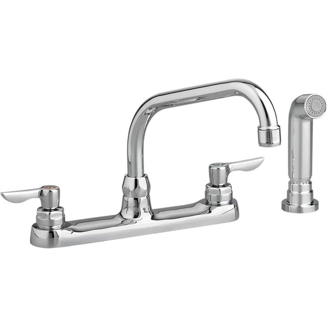 American Standard 6408140.002 Lavatory Faucets; Inlet Location: Back ; Spout Type: Swivel ; Inlet Pipe Size: 1/2 in ; Inlet Gender: Male ; Handle Type: Lever ; Maximum Flow Rate: 1.5