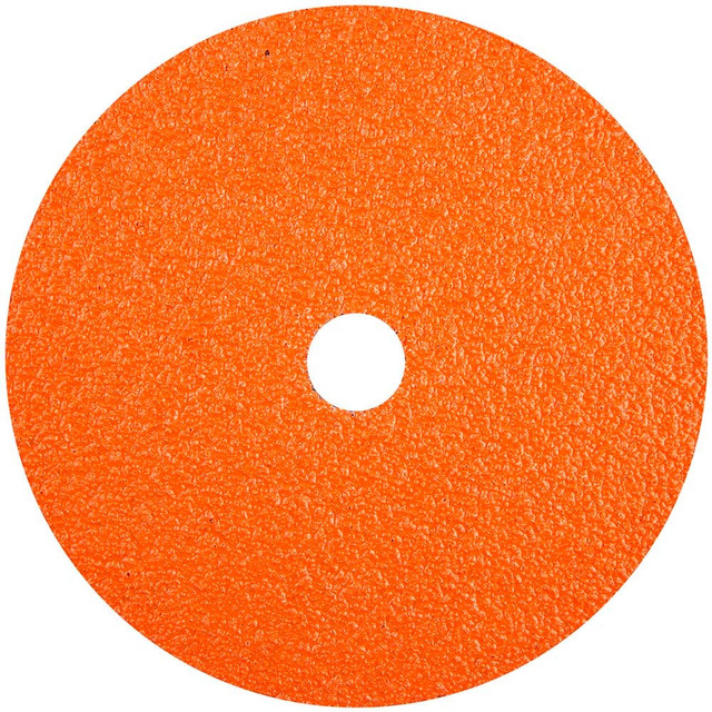 Norton 69957370201 Fiber Disc: 7" Disc Dia, 7/8" Hole, 36 Grit, Ceramic Alumina