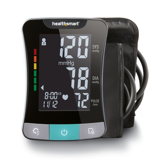 MABIS HEALTHCARE, INC. 04-655-001 HealthSmart Premium Talking Automatic Digital Blood Pressure Monitor With Standard And Large Cuffs