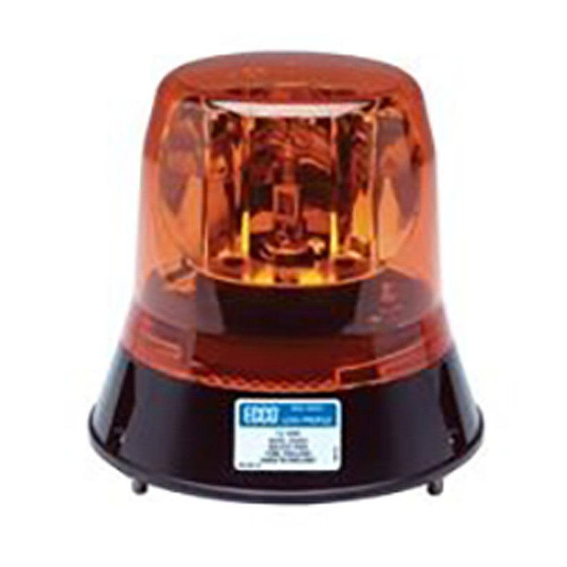 Ecco 5813A Flashing Light: Amber, Surface Mount, 12V